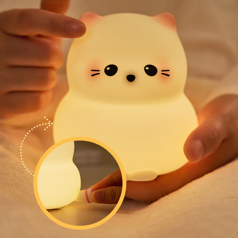 Lumozi™ Cute Kitten Squishy Night Light - Perfect Gift Secondary image