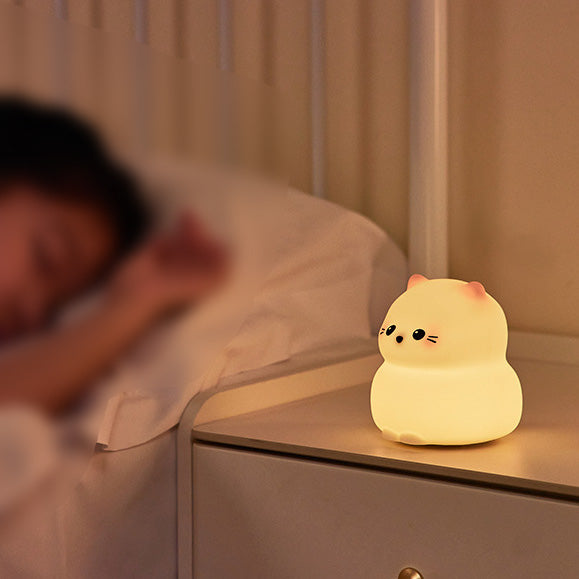 Lumozi™ Cute Kitten Squishy Night Light - Perfect Gift