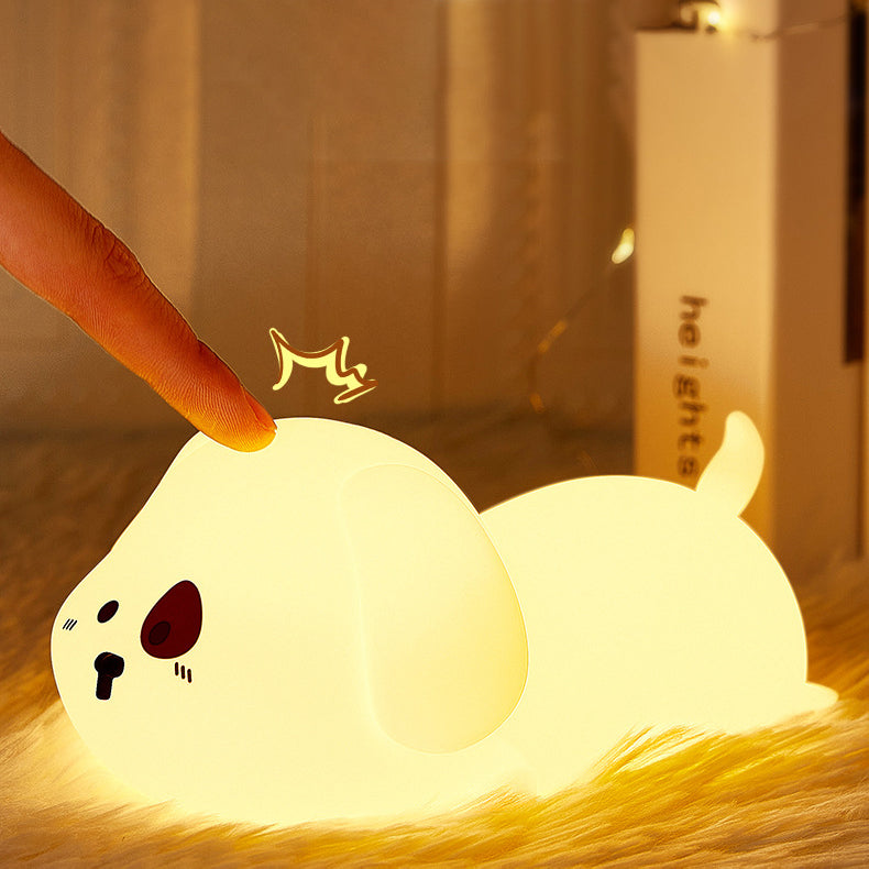 Lumozi™ Adorable Puppy Squishy Night Light - Perfect Gift alternate view