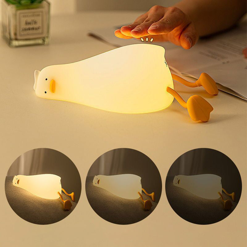 Lumozi™ Lazy Duck Squishy Night Light - Perfect Gift alternate view