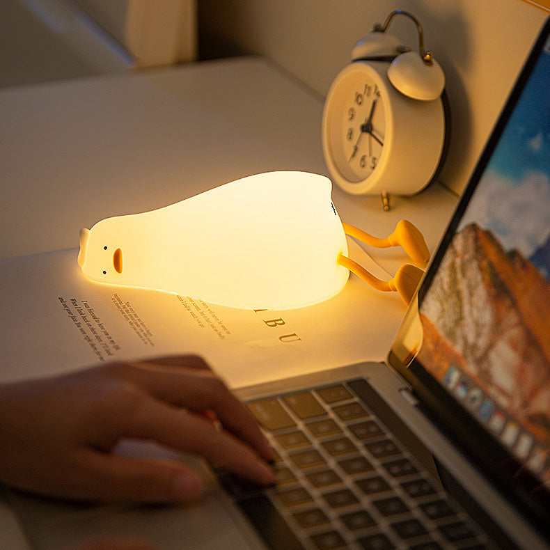 Lumozi™ Lazy Duck Squishy Night Light - Perfect Gift