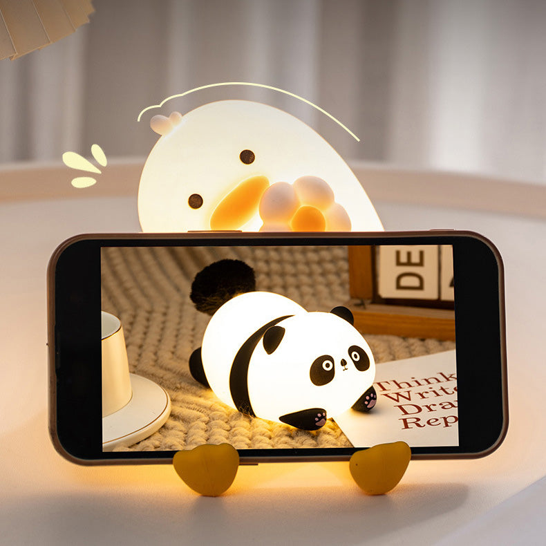 Lumozi™ Flower Duck Squishy Night Light - Perfect Gift