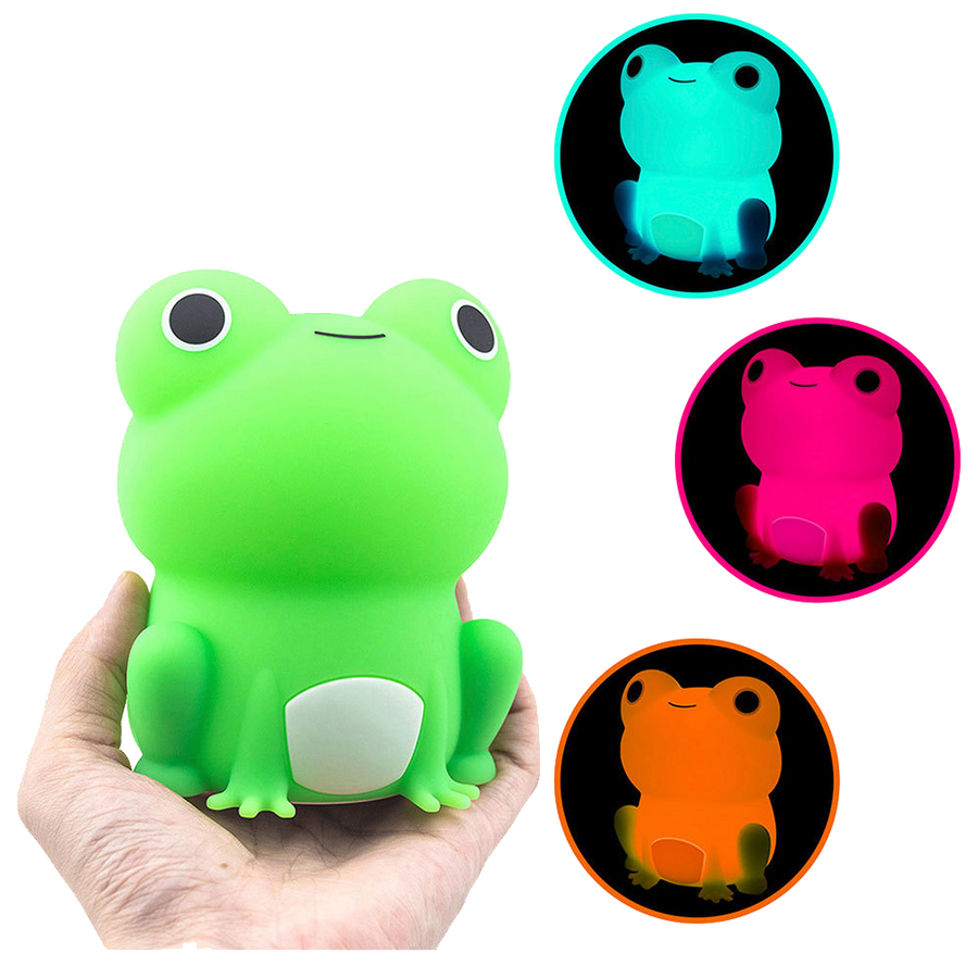 Lumozi™ Frog Squishy Night Light - Perfect Gift alternate view