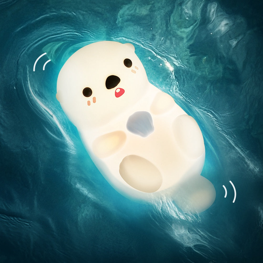 Lumozi™ Sea Otter Squishy Night Light - Perfect Gift