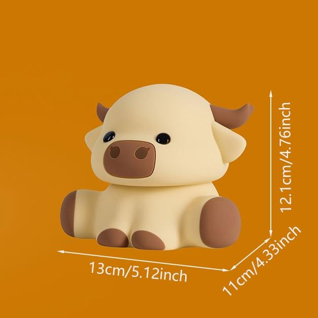 Lumozi™ Highland Cow Squishy Night Light - Perfect Gift