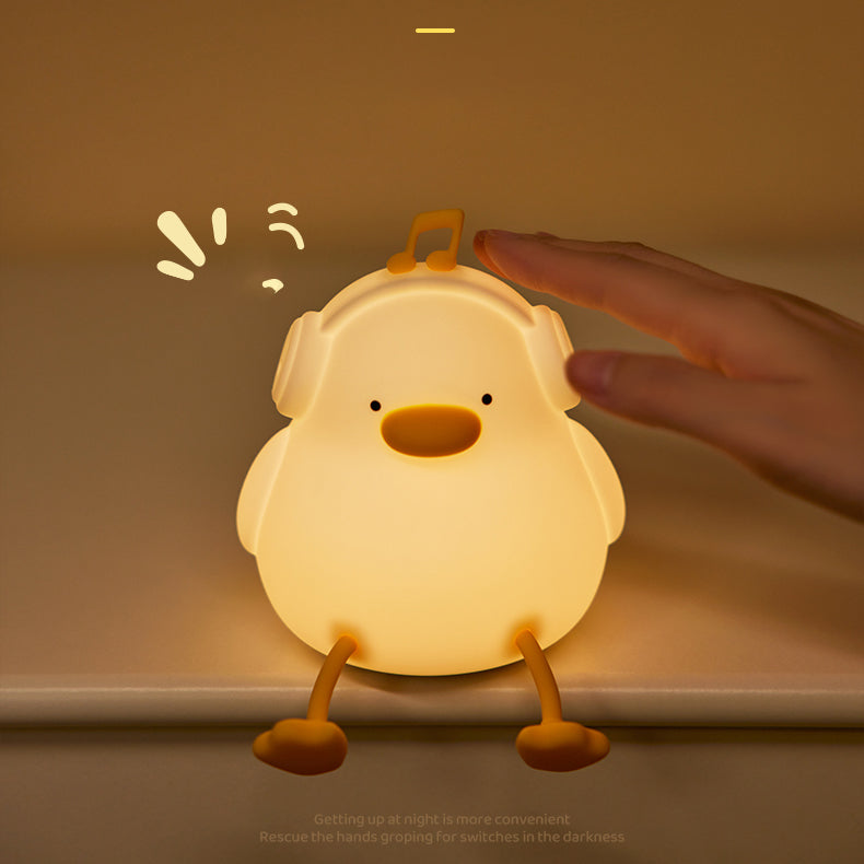 Lumozi™ Music Duck Squishy Night Light - Perfect Gift alternate view