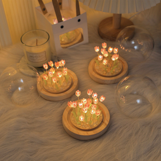 Lumozi™ Tulip LED Bouquet Night Light - Perfect Gift
