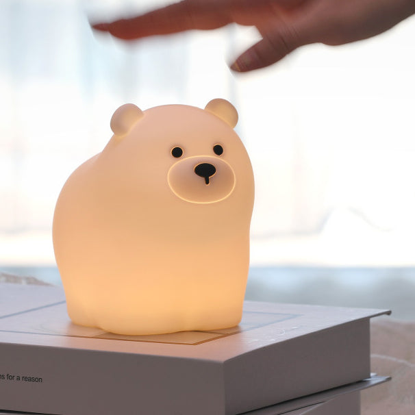 Lumozi™ Sleeping Bear Squishy Night Light - Perfect Gift