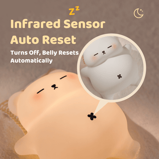 Lumozi™ Sleeping Bear Squishy Night Light - Perfect Gift