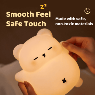 Lumozi™ Sleeping Bear Squishy Night Light - Perfect Gift