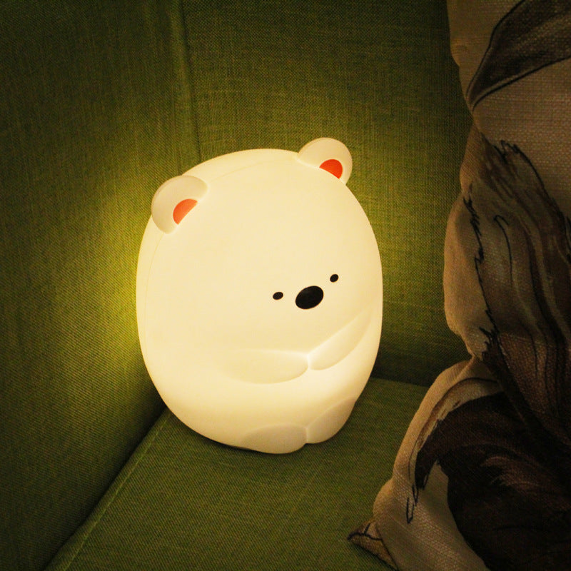 Lumozi™ Sleeping Bear Squishy Night Light - Perfect Gift
