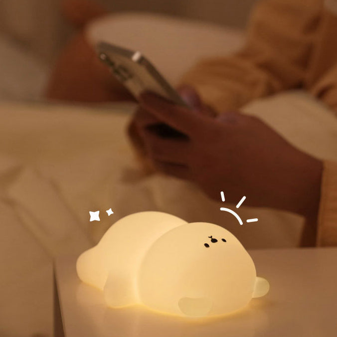 Lumozi™ Chubby Bear 8-Color Squishy Night Light - Perfect Gift