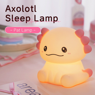 Lumozi™ Axolotl Squishy Night Light - Perfect Gift