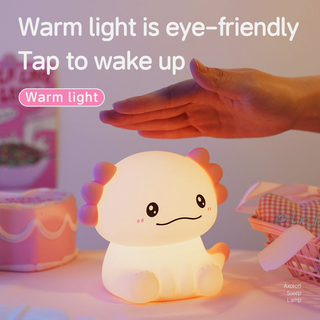 Lumozi™ Axolotl Squishy Night Light - Perfect Gift