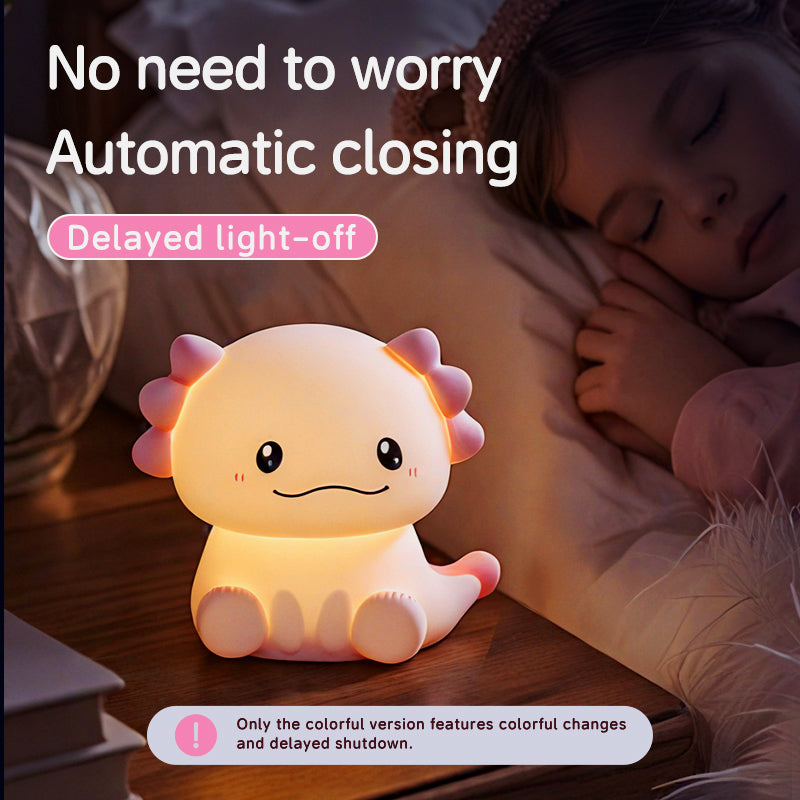 Lumozi™ Axolotl Squishy Night Light - Perfect Gift