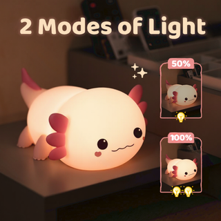 Lumozi™ Axolotl Squishy Night Light - Perfect Gift