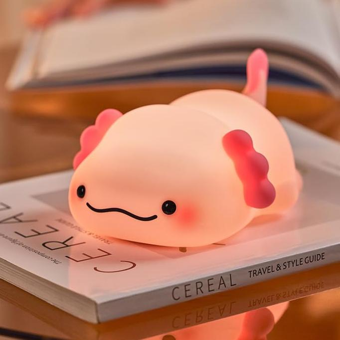 Lumozi™ Axolotl Squishy Night Light - Perfect Gift