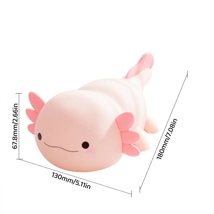 Lumozi™ Axolotl Squishy Night Light - Perfect Gift