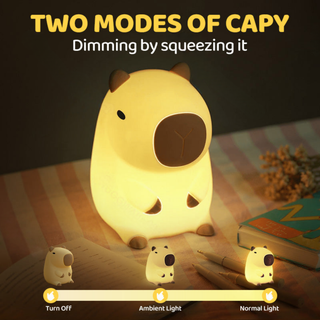 Lumozi™ Capybara Squishy Night Light - Perfect Gift