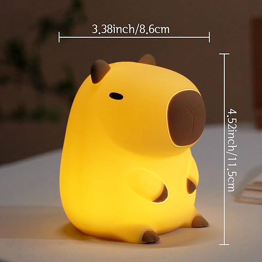 Lumozi™ Capybara Squishy Night Light - Perfect Gift