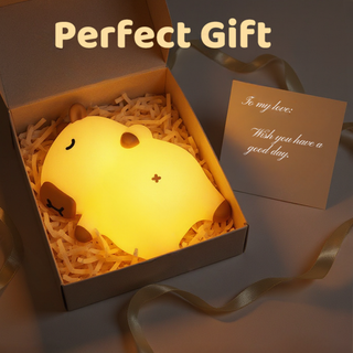 Lumozi™ Capybara Squishy Night Light - Perfect Gift