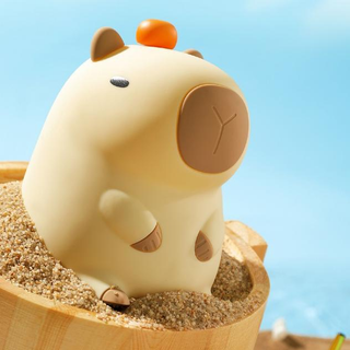 Lumozi™ Orange Capybara Squishy Night Light - Perfect Gift