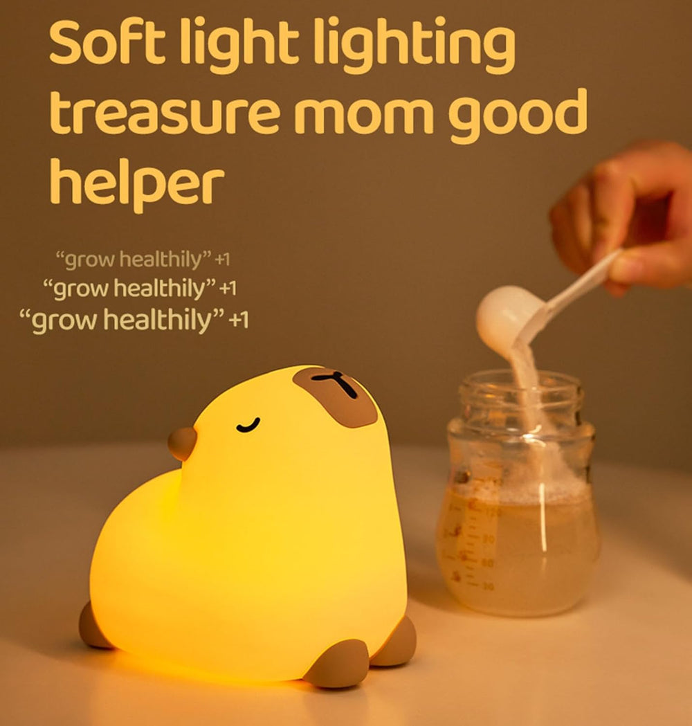 Lumozi™ Yoga Capybara Squishy Night Light - Perfect Gift